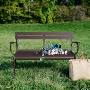 Fermob Luxembourg Bank met armleuningen