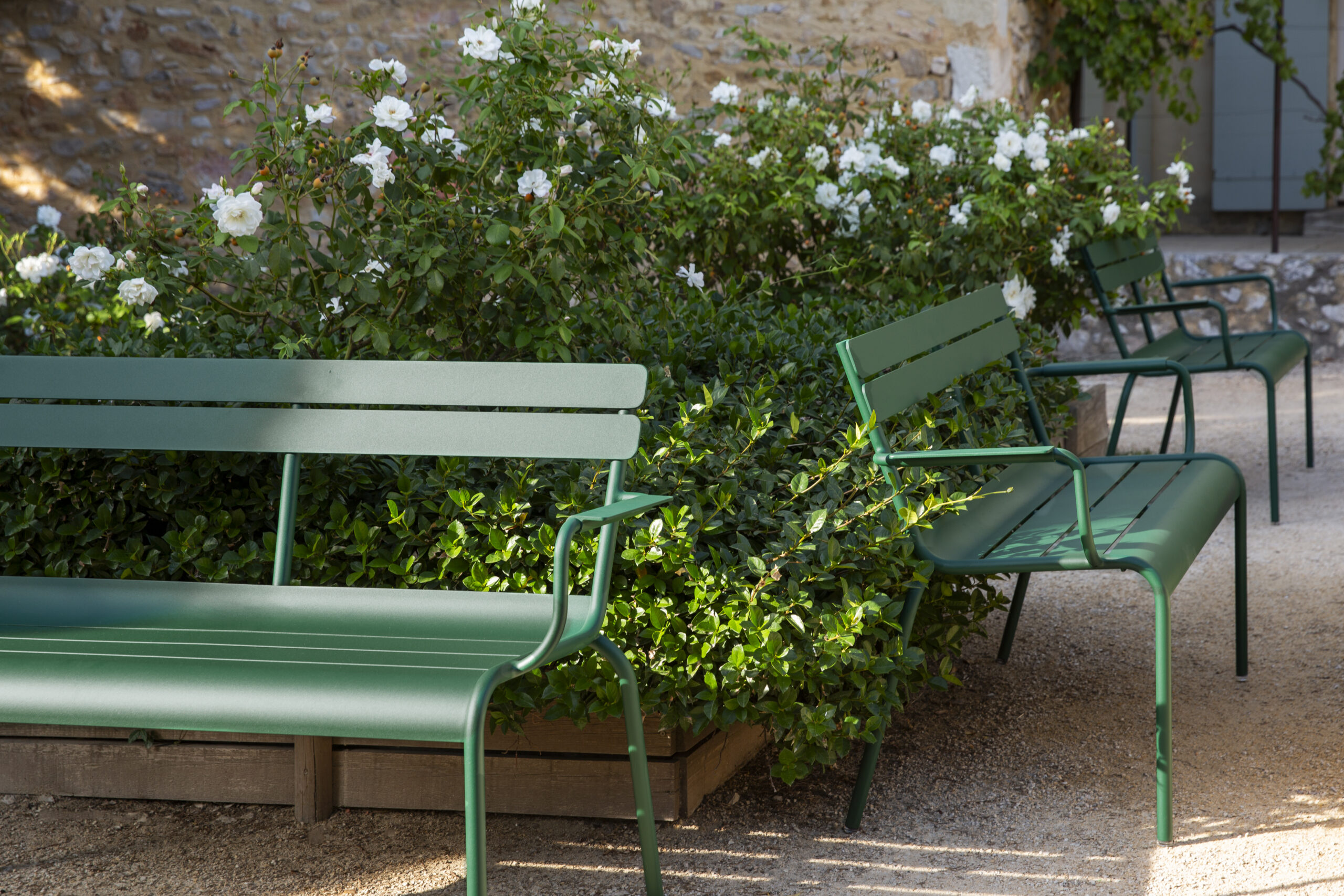 Fermob Luxembourg Bank met armleuningen - Afbeelding 4