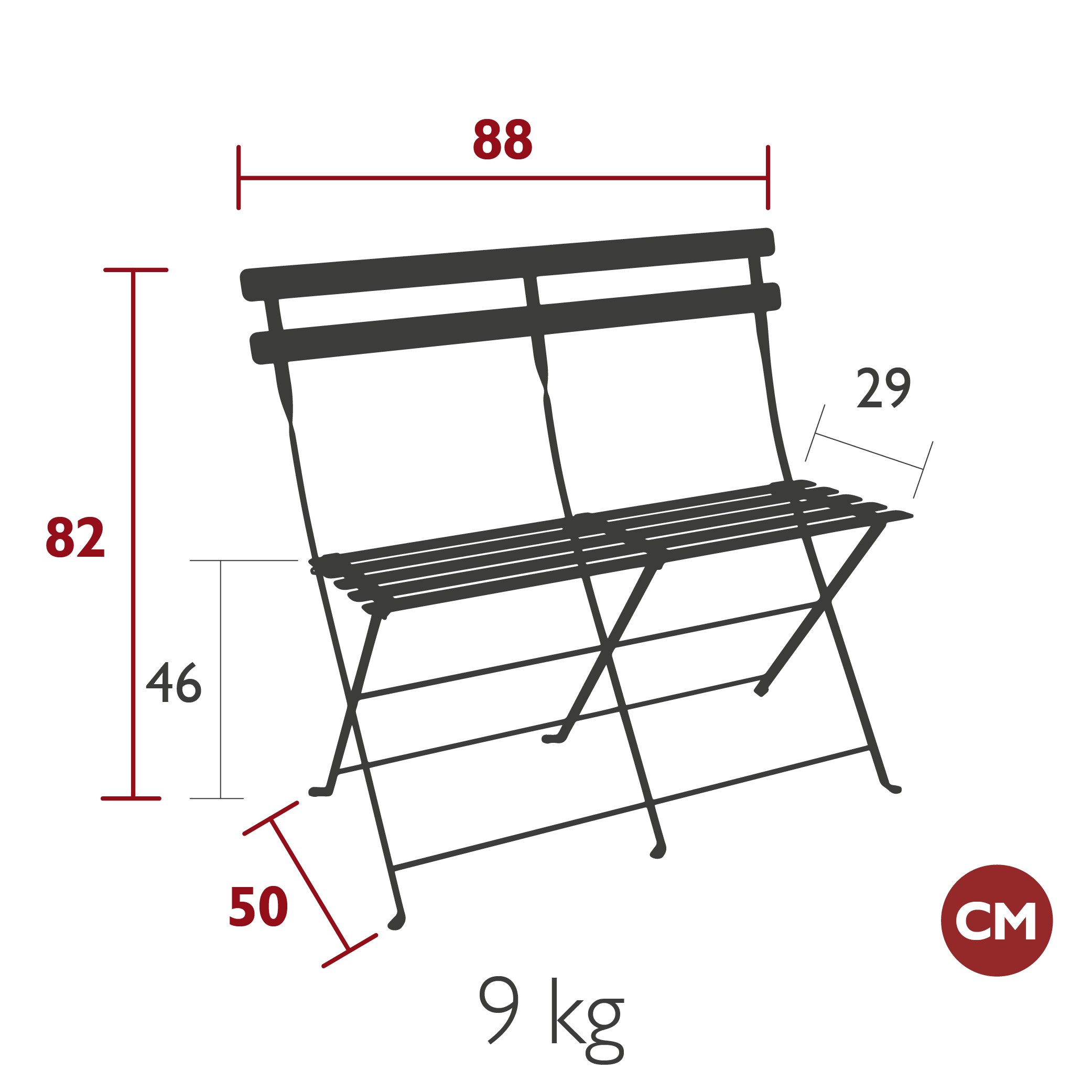 Fermob Bistro Bank - Afbeelding 9