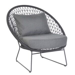 max en luuk nora lounge chair stoel lava rope