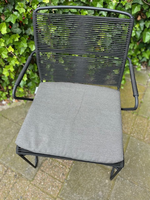 Max en Luuk Jason, armstoel, set van 2, incl. kussen - Afbeelding 3