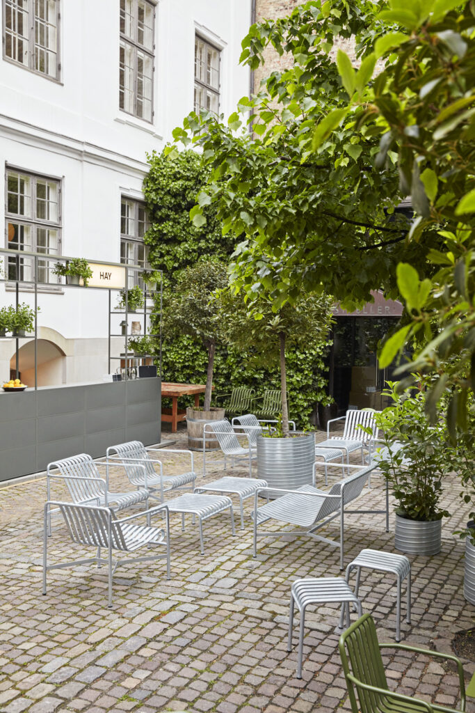 HAY Palissade Stool(kruk), hot galvanised steel - Afbeelding 4