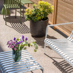 HAY Palissade Ottoman(voetenbank), hot galvanised steel