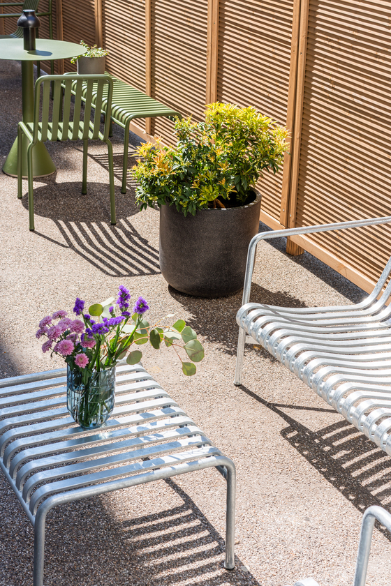 HAY Palissade Ottoman(voetenbank), hot galvanised steel - Afbeelding 2