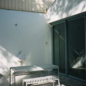 HAY Palissade Table 90 x 170, hot galvanised steel