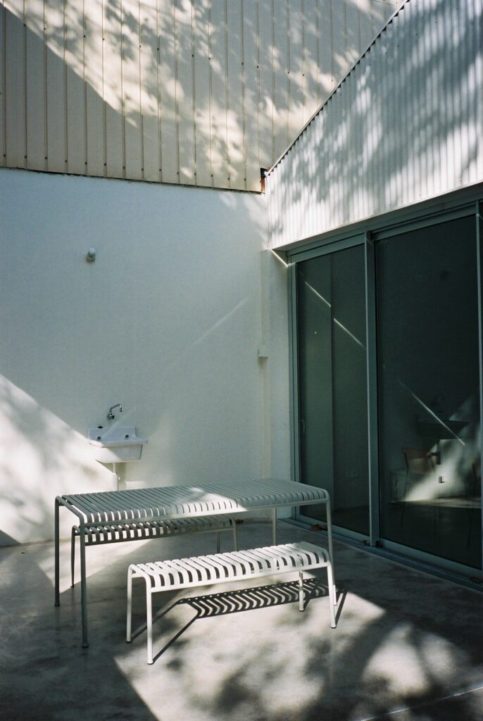 HAY Palissade Table 90 x 170, hot galvanised steel - Afbeelding 2