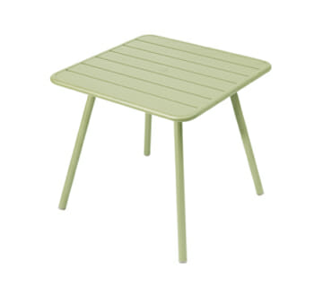 Fermob Luxembourg tafel 80x80 4 poten willow green