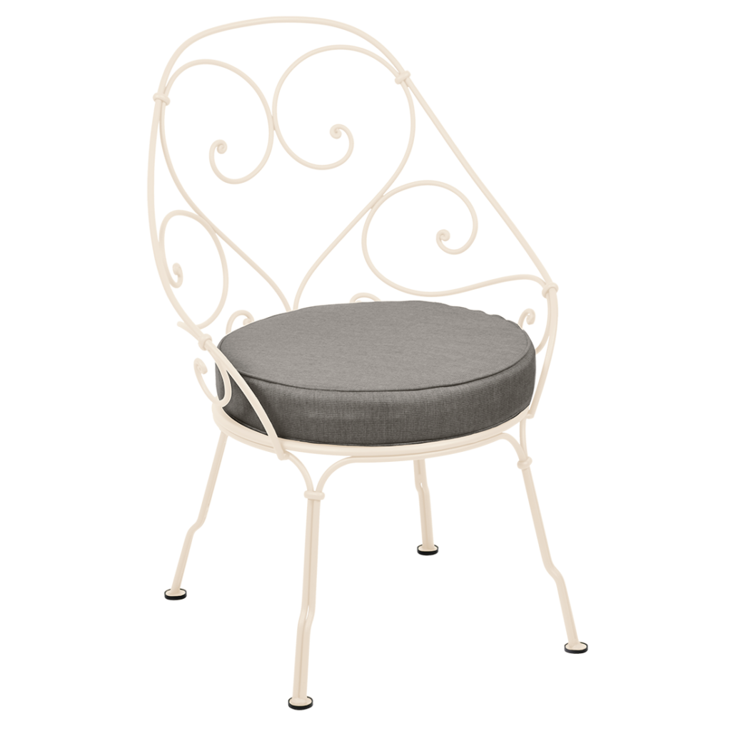 Fermob 1900 Cabriolet Armstoel incl. zitkussen