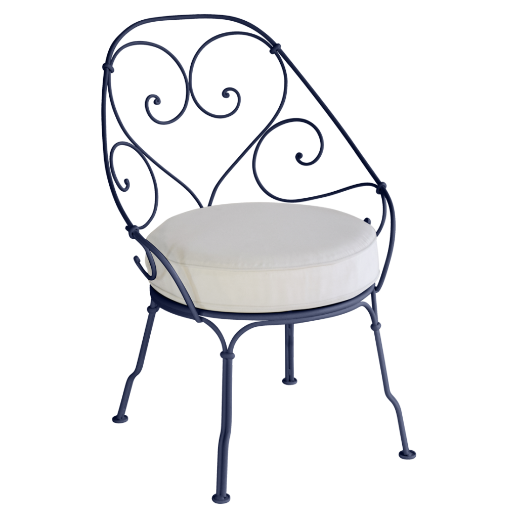 Fermob 1900 Cabriolet Armstoel incl. zitkussen