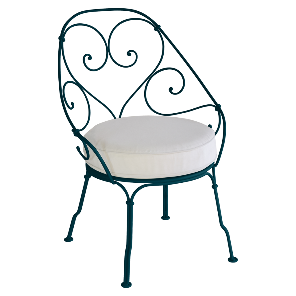 Fermob 1900 Cabriolet Armstoel incl. zitkussen