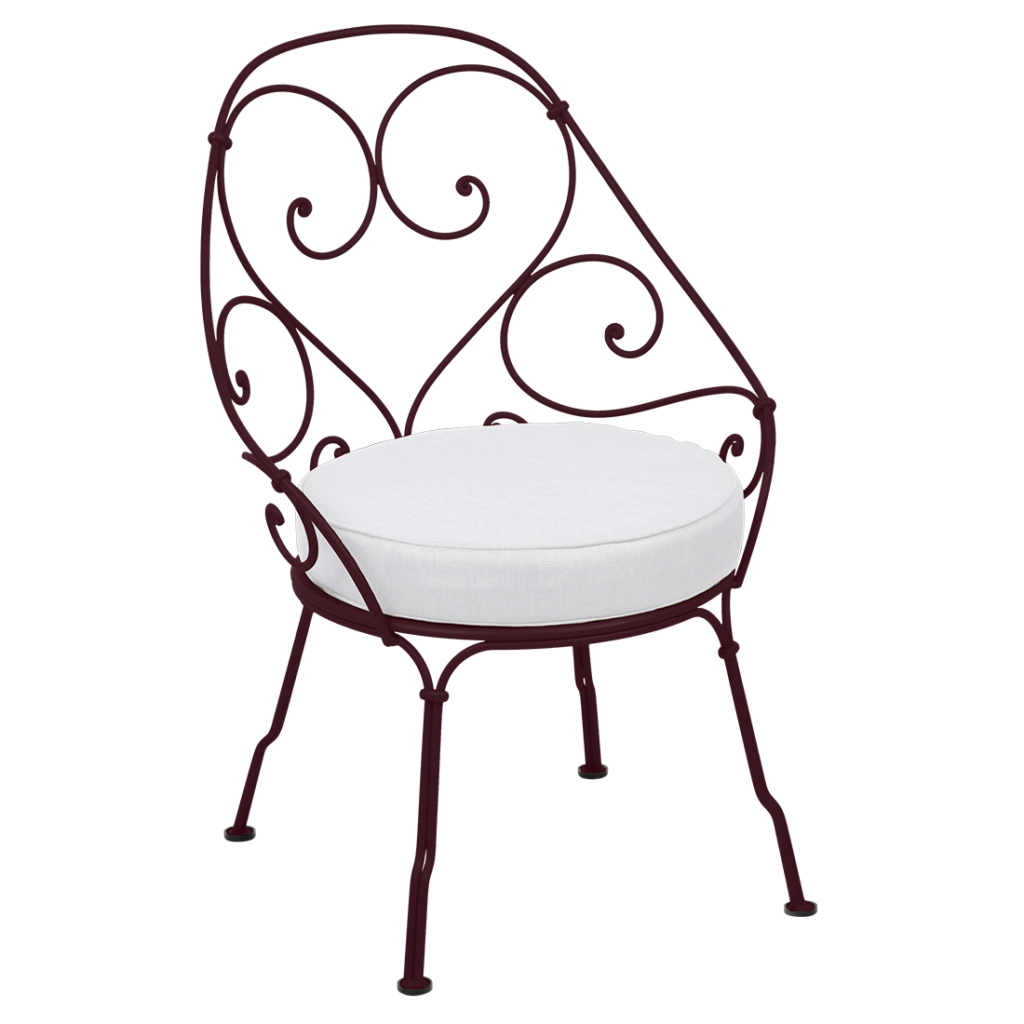 Fermob 1900 Cabriolet Armstoel incl. zitkussen