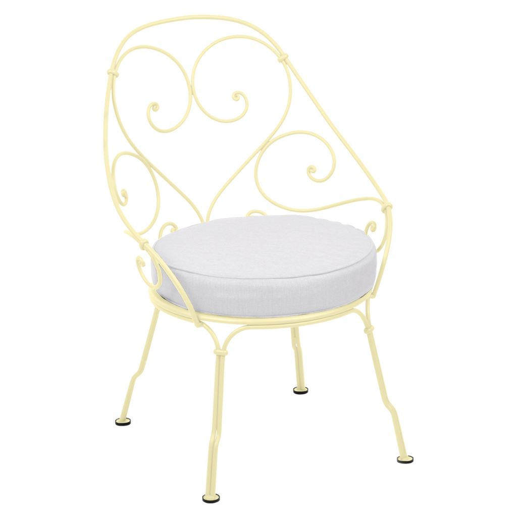 Fermob 1900 Cabriolet Armstoel incl. zitkussen