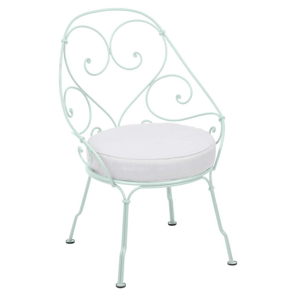 Fermob 1900 Cabriolet Armstoel incl. zitkussen