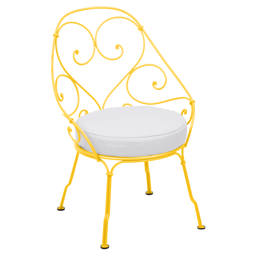 Fermob 1900 Cabriolet Armstoel incl. zitkussen