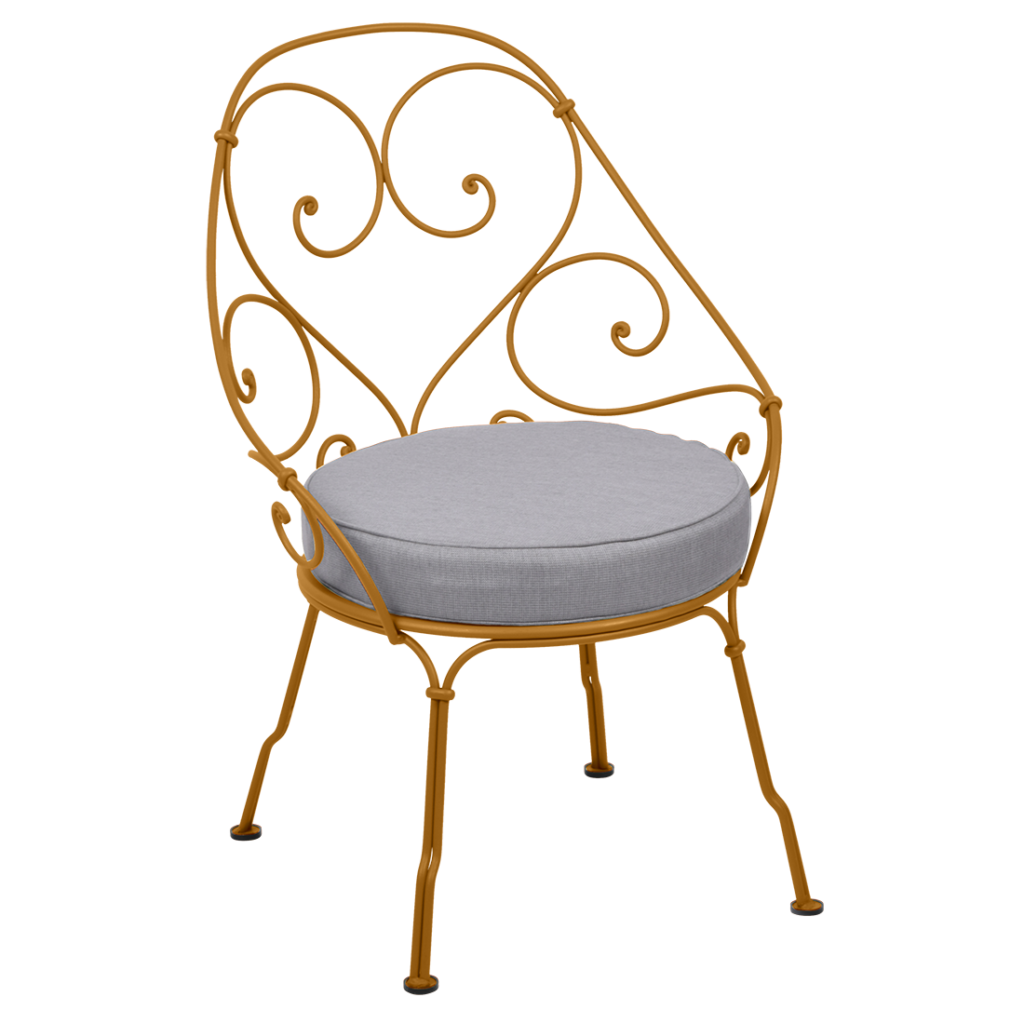 Fermob 1900 Cabriolet Armstoel incl. zitkussen