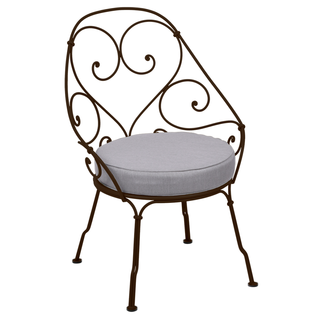 Fermob 1900 Cabriolet Armstoel incl. zitkussen