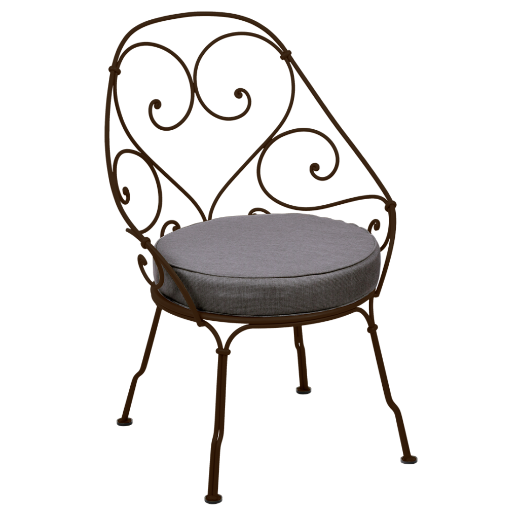 Fermob 1900 Cabriolet Armstoel incl. zitkussen