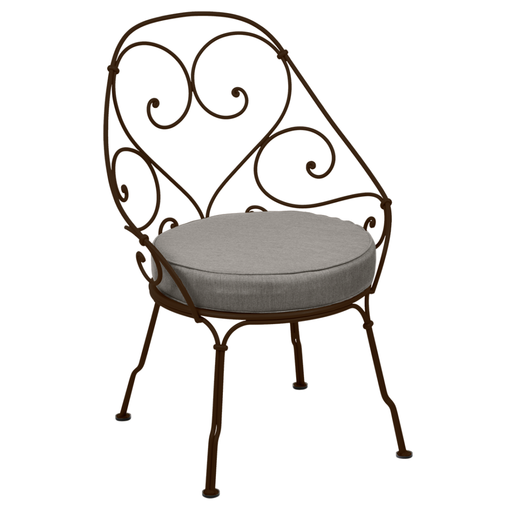 Fermob 1900 Cabriolet Armstoel incl. zitkussen