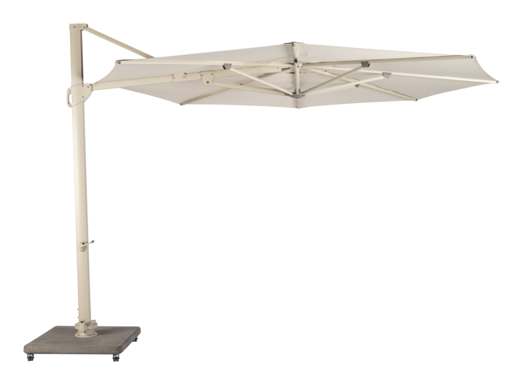 Max en Luuk Parasol Vince, rond 350 cm