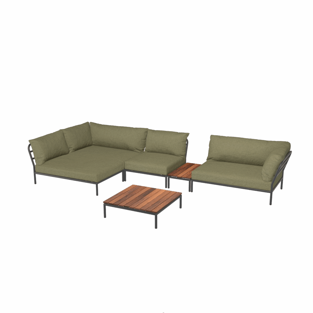 Houe Coffee Table, Thermo Ash 81x81 - Afbeelding 3