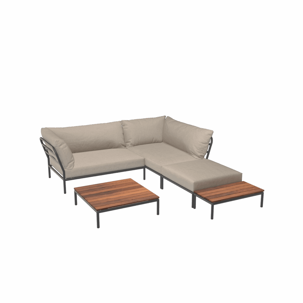 Houe Coffee Table, Thermo Ash 81x81 - Afbeelding 5