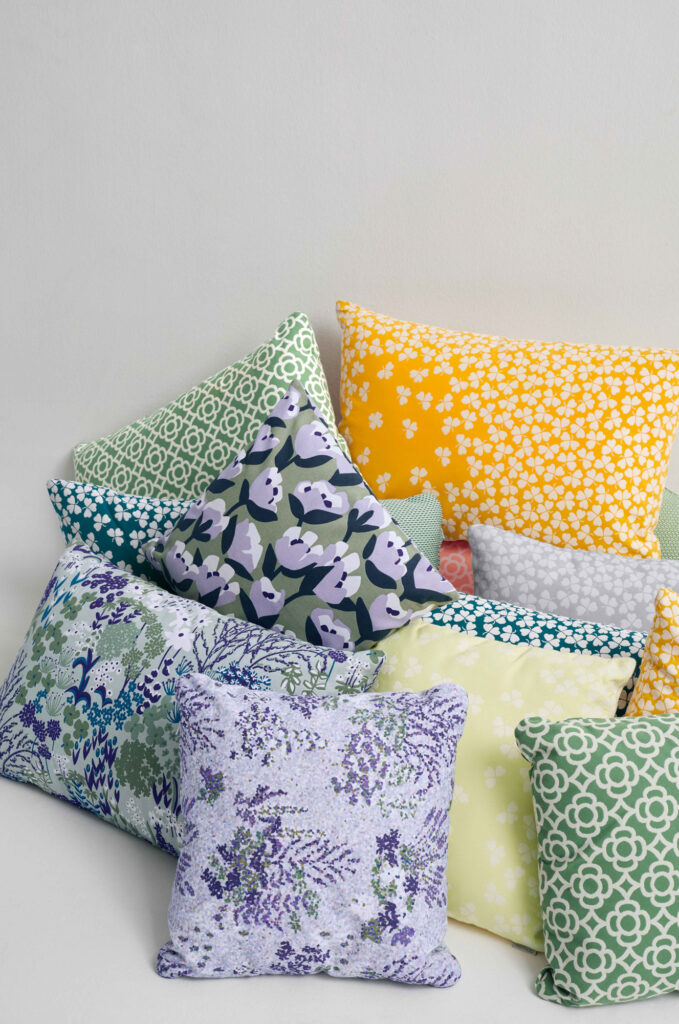 Fermob Bouquet Sauvage Champetre kussen - Afbeelding 5