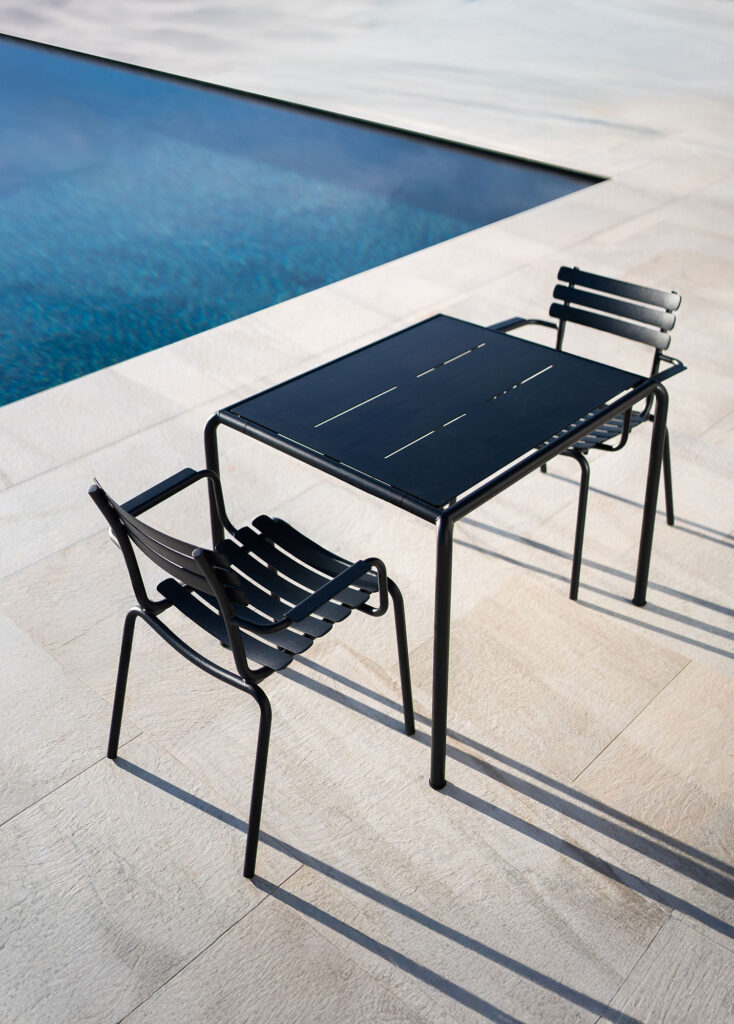 Houe Avanti Tafel 153x98 Aluminium - Afbeelding 4