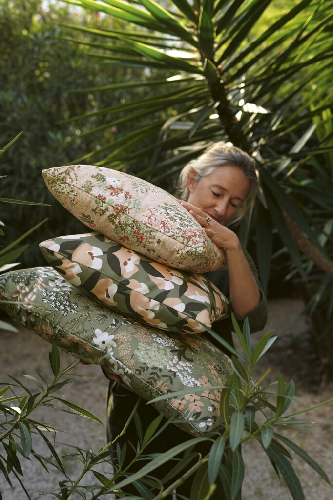 Fermob Bouquet Sauvage Pixels kussen - Afbeelding 3