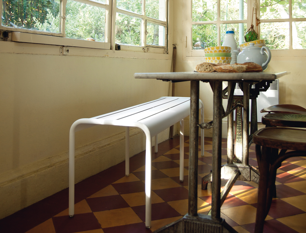 Fermob Luxembourg Rugloze Bank 3/4 zits - Afbeelding 2