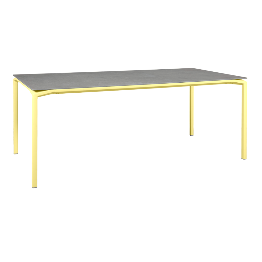 Fermob Calvi Mineral Tafel 195x95 met Dekton® blad