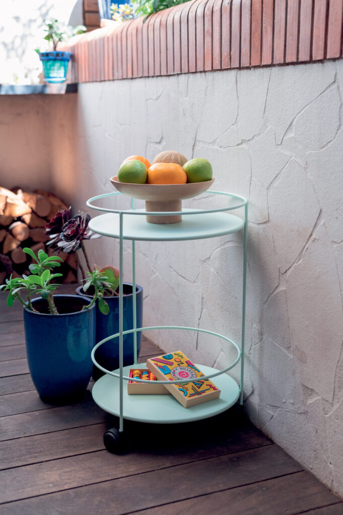 Fermob Guinguette trolley bijzettafel perforatie - Afbeelding 3