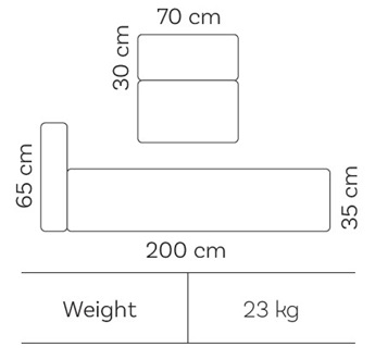 Roolf Dotty Longchair - Afbeelding 7