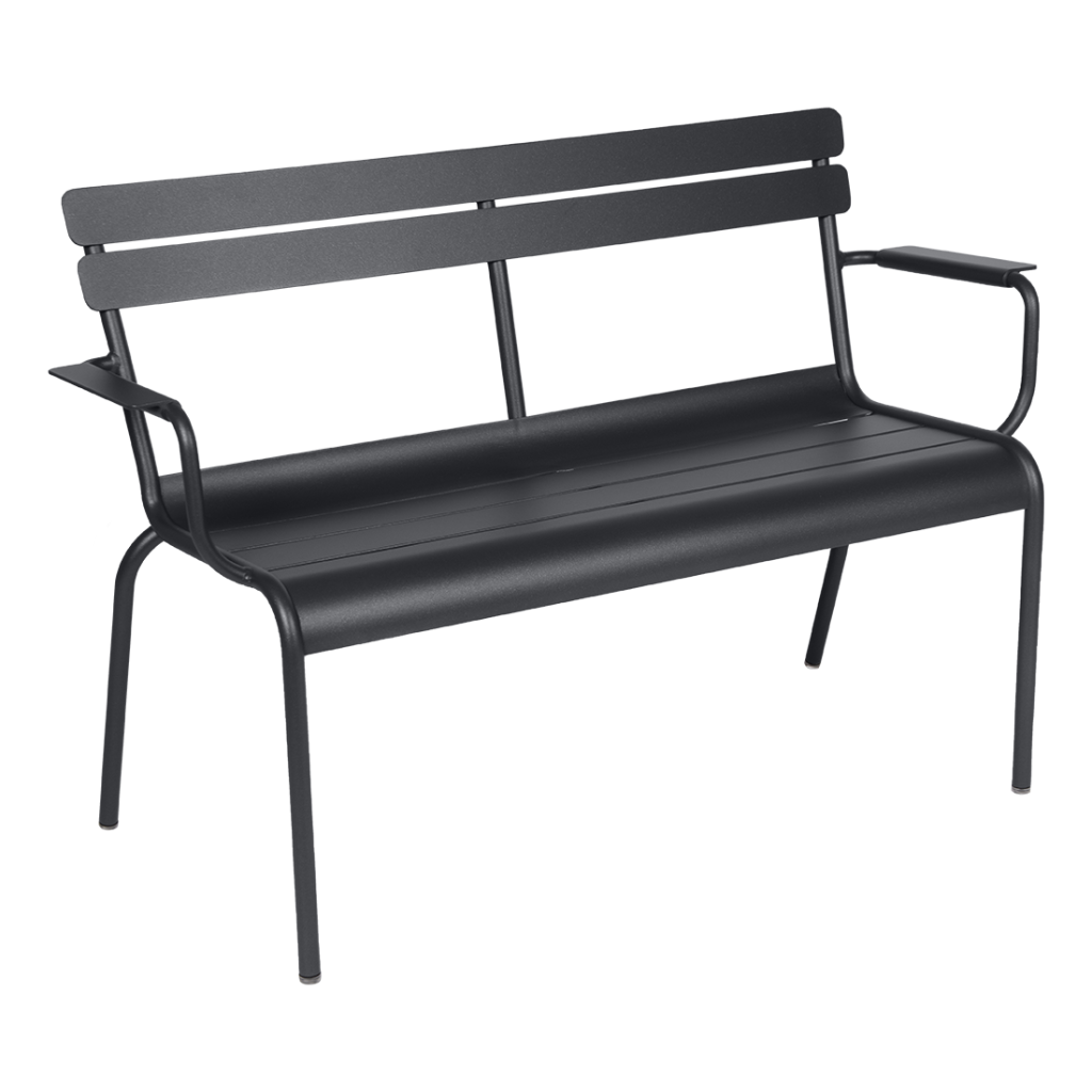 Fermob Luxembourg Bank met armleuningen