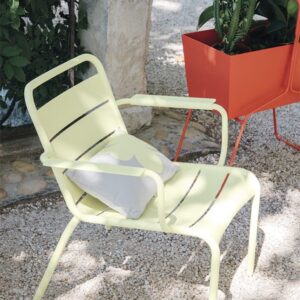 Fermob Luxembourg Lounge Stoel met armleuning