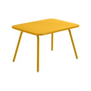 Fermob Luxembourg tafel kids kindertafel miel honey geel
