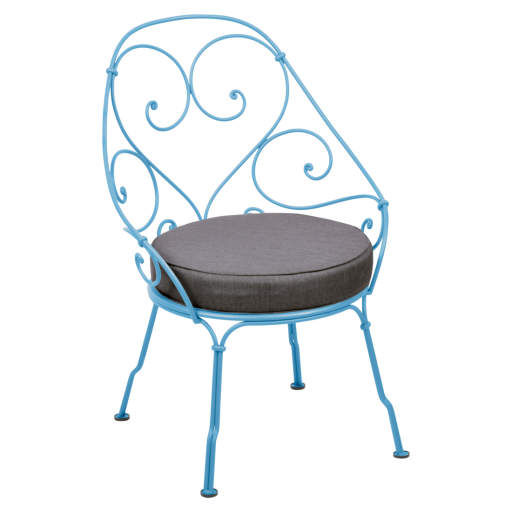 Fermob 1900 Cabriolet Armstoel incl. zitkussen