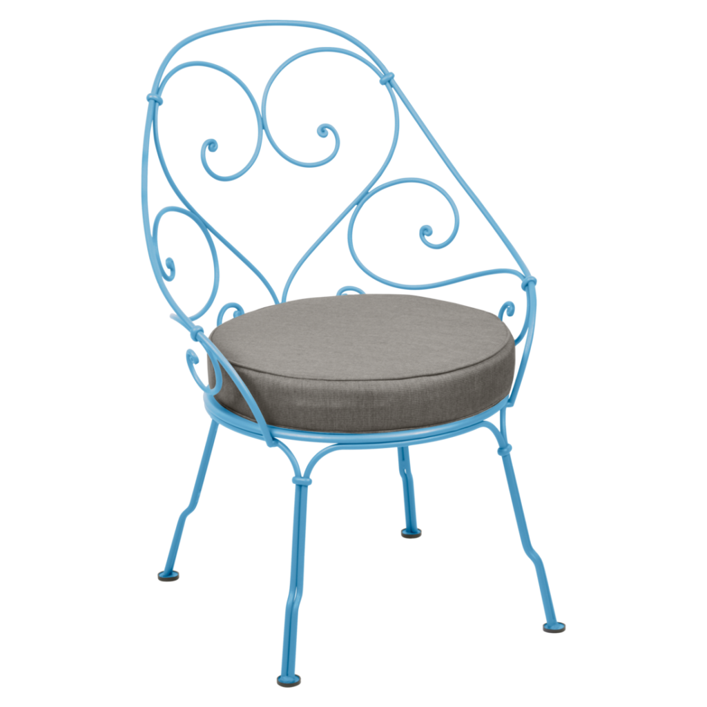 Fermob 1900 Cabriolet Armstoel incl. zitkussen