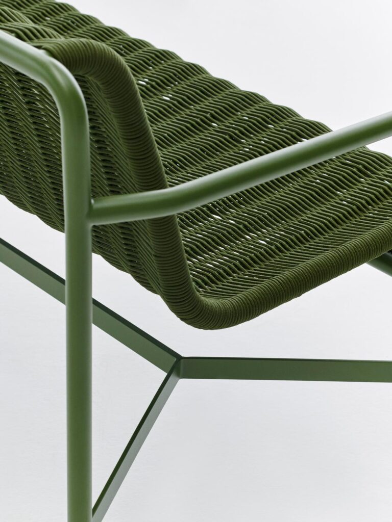 HAY Palissade Cord Dining Bench Armrest - Afbeelding 2