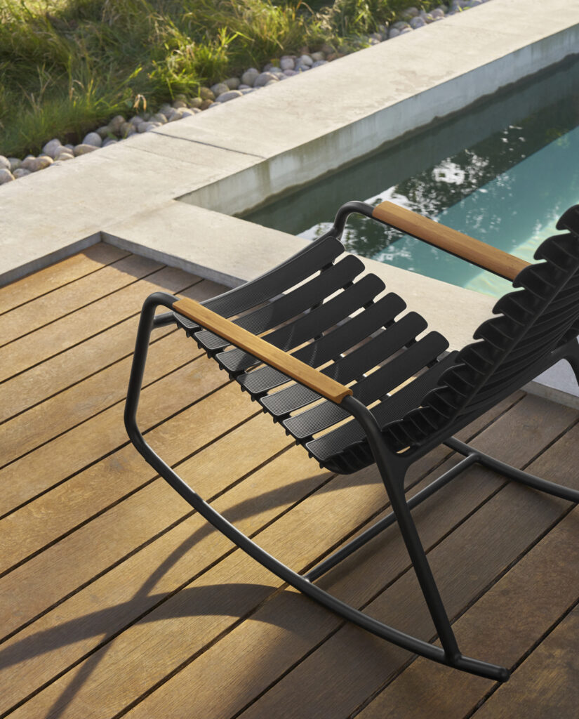 Houe ReClips Schommelstoel Bamboe armliggers - Afbeelding 5