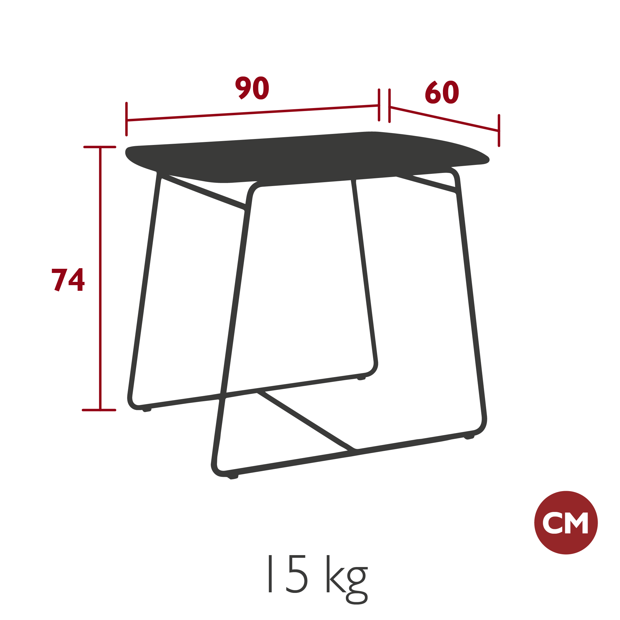 Fermob Surprising Teak Tafel - Afbeelding 3