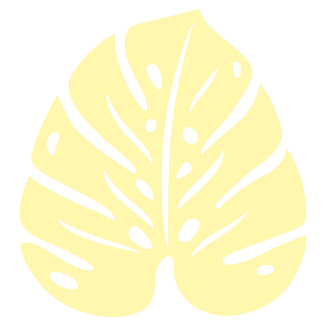 Fermob onderzetter Monstera