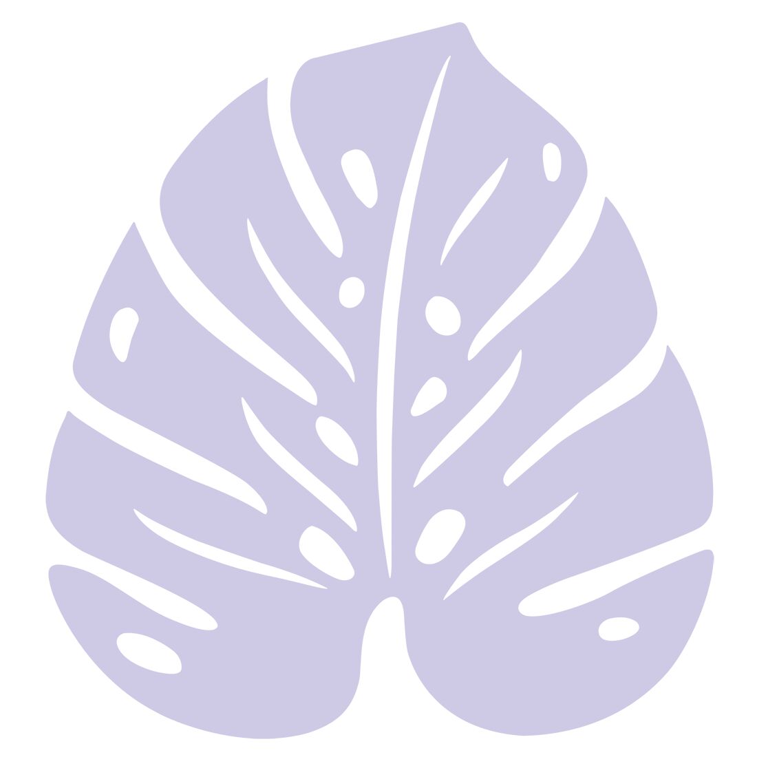 Fermob onderzetter Monstera