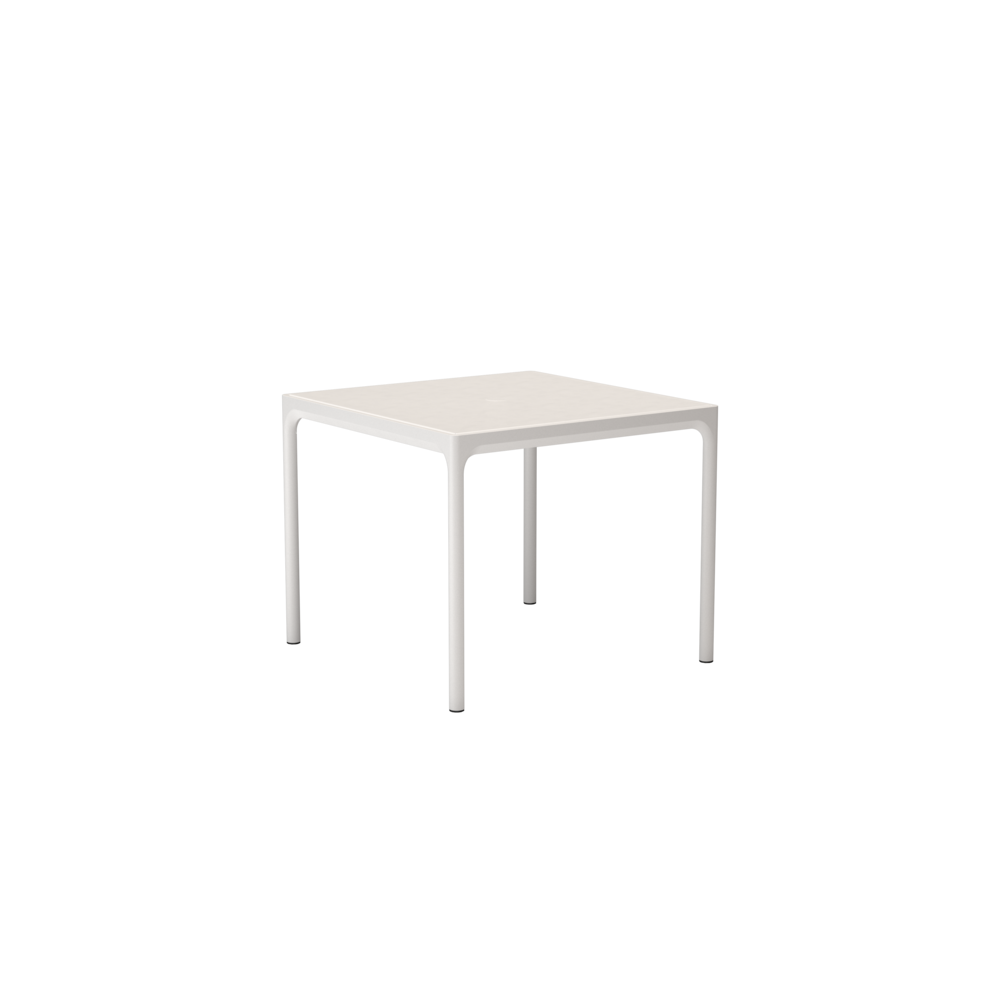 Houe Four Tafel alu 90 x 90